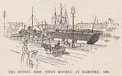 The Bethel Ship, Floating Harbour, 1892