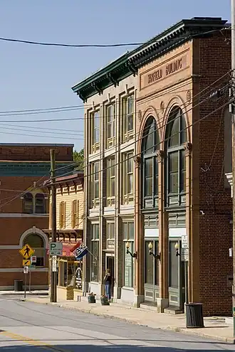 Main Street in the Sykesville Historic District