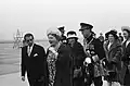 President Adolfo López Mateos alongside Queen Juliana in The Hague; 1963.