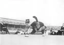 Wrestling match during 1908 Summer Olympics