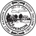 Official seal of Hopkinton, Massachusetts