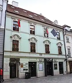 Building hosting the Embassy in Bratislava